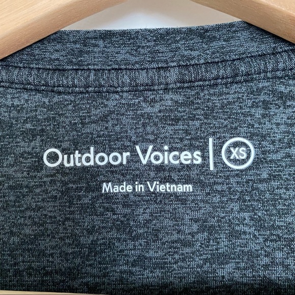 OV All-day Shortsleeve tee (Cloudknit) in Charcoal - Picture 4 of 5